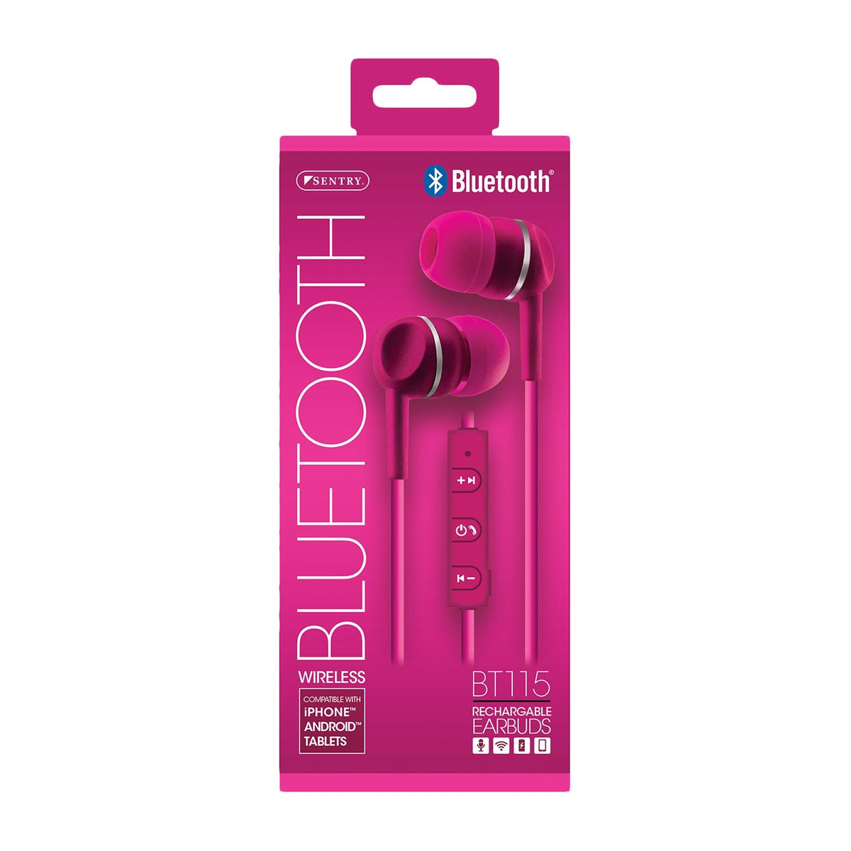 Auriculares Estéreo Bluetooth en Rojo - Premium y Confiables