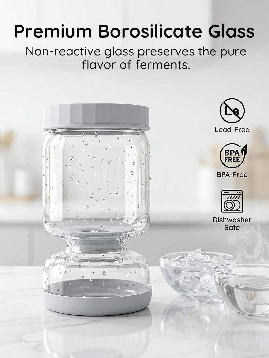 Homnoble Pickle and Olive Hourglass Jar