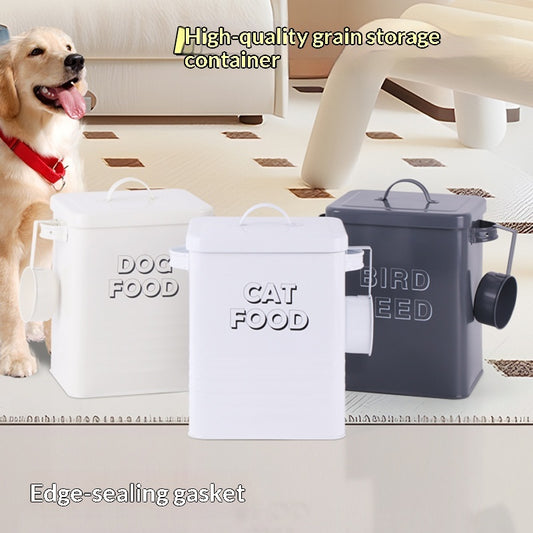 Pet Food Storage Container With Moisture-proof And Airtight Features