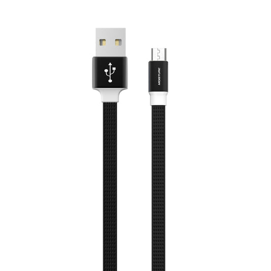 Cable de Datos Micro USB de Alta Velocidad en Negro - Resistente a Golpes y Fiable