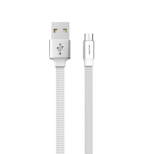 Cable de datos de microacero de alta velocidad en blanco - Duradero y fiable