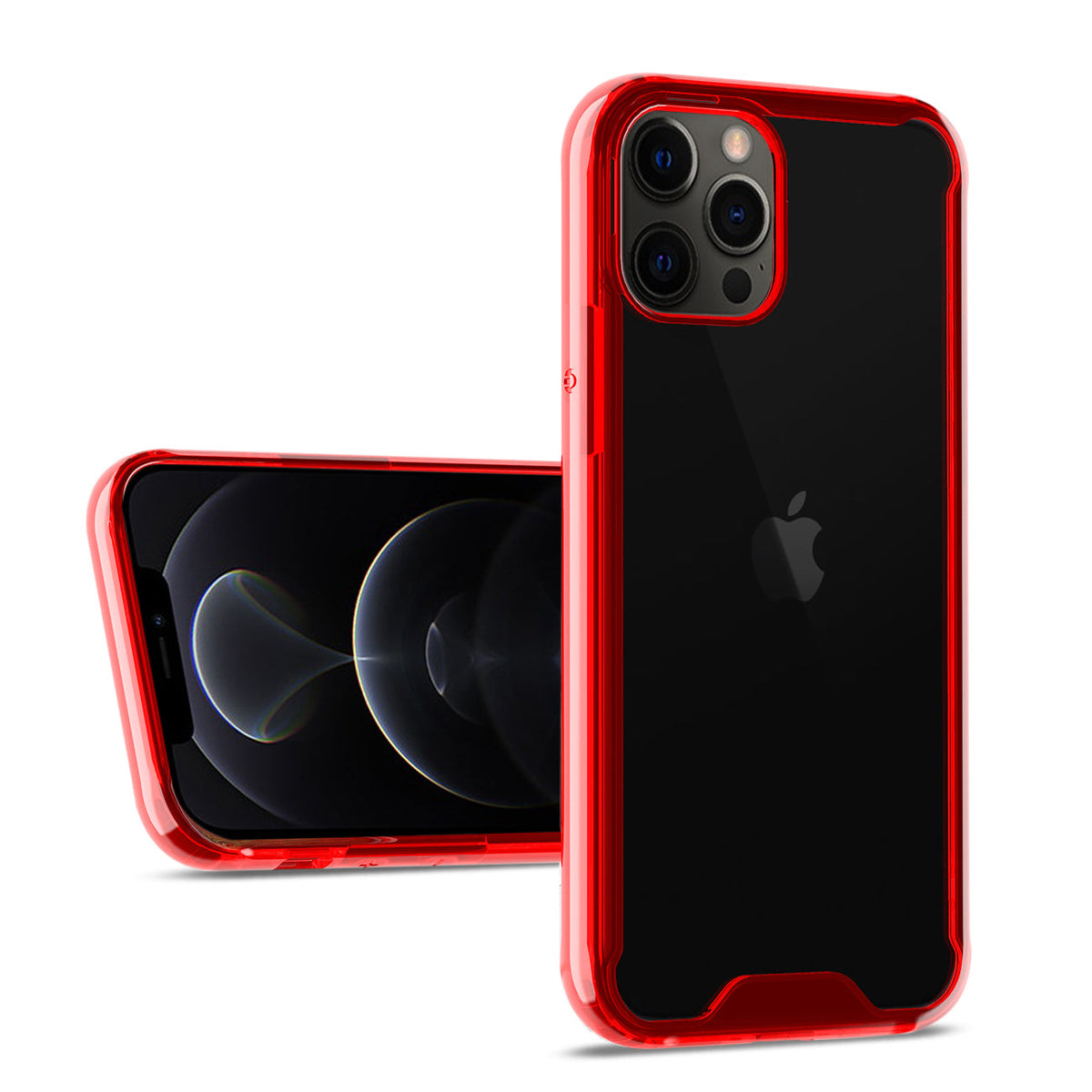 Funda protectora para IPHONE 12/ IPHONE 12 PRO en rojo - Premium y confiable