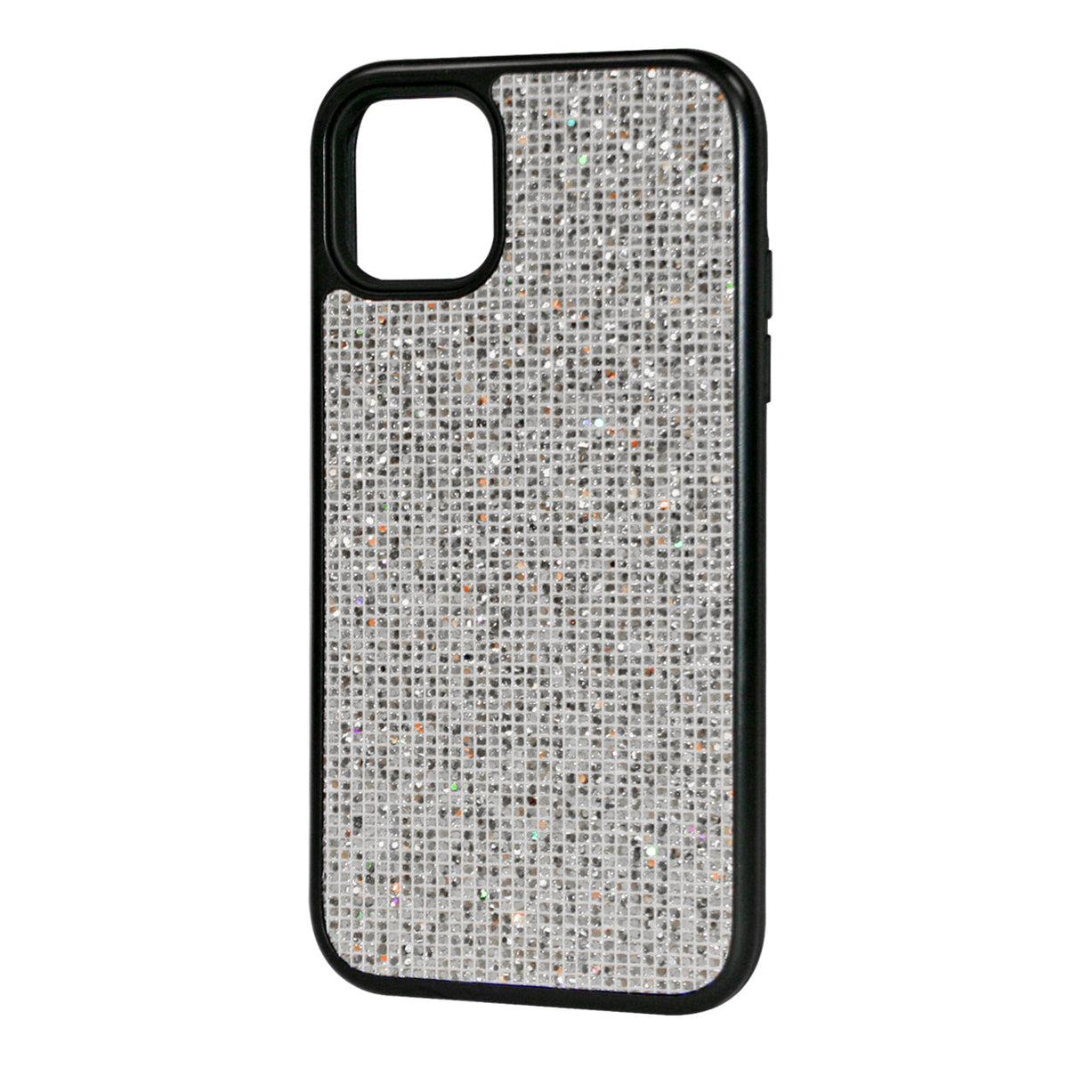 IPHONE 11 PRO Compatible DIAMOND RHINESTONE Case For APPLE IPHONE 11 PRO In Silver - Ultra-Slim Protection by
