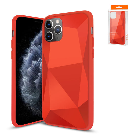 iPhone 11 Pro Compatible Apple iPhone 11 Pro Apple Diamond Cases In Red - Heavy Duty Protection by