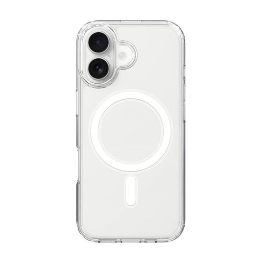 iPhone 17 Versoenbare Magnetiese Koordlose Laai TPU Buffermessel vir iPhone 17 in Deursigtig - Swaardiensbeskerming deur