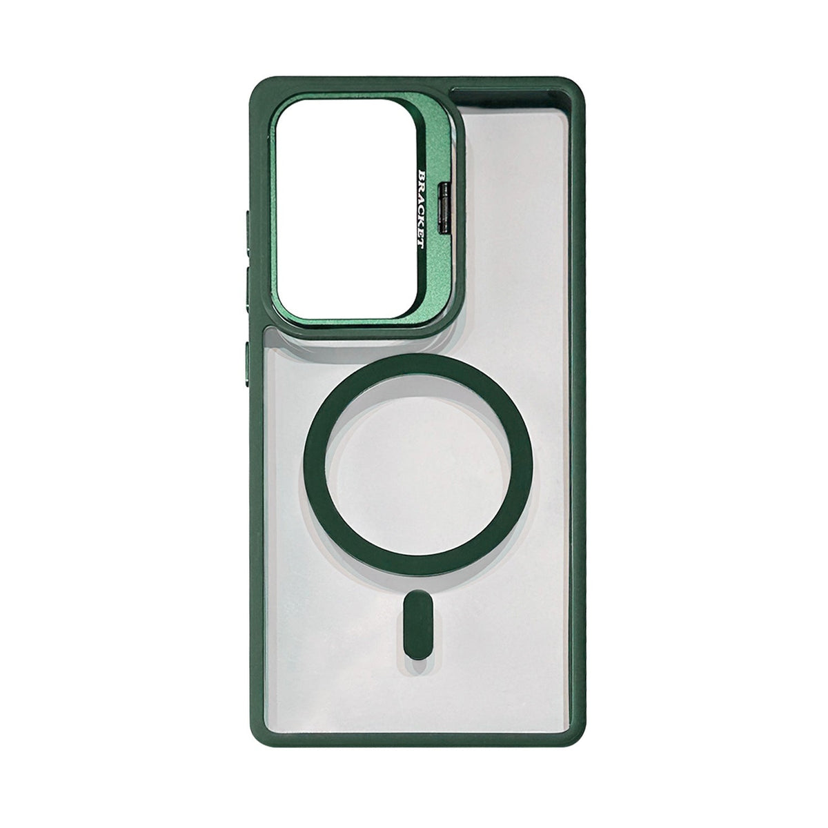 Magnetic Phone Case with Built-in Invisible Kickstand Compatible with Samsung Galaxy S25 （PC70-SAMS25GR) - Shockproof & Reliable