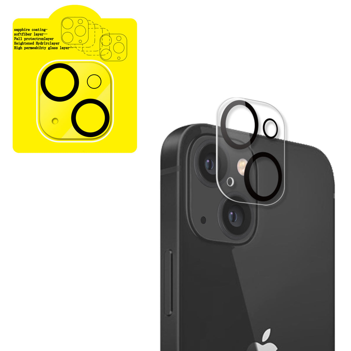 iPhone 17 Compatible Clear Camera Protector for iPhone 17 - Ultra-Slim Protection by