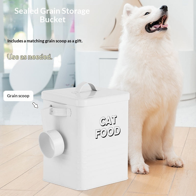 Pet Food Storage Container With Moisture-proof And Airtight Features