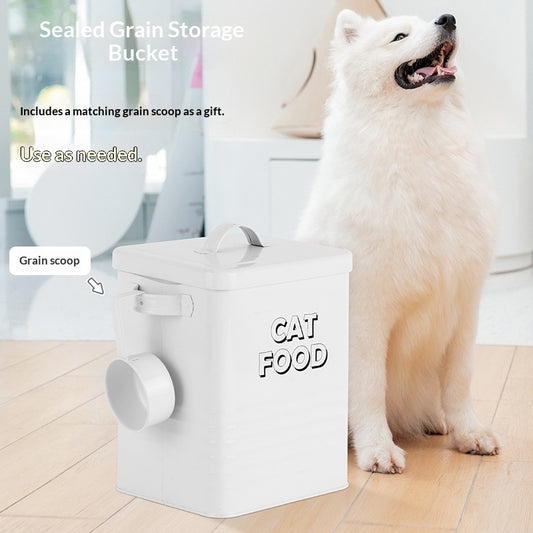 Pet Food Storage Container With Moisture-proof And Airtight Features