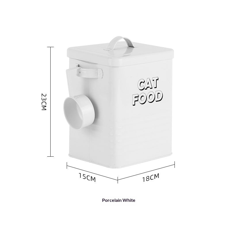 Pet Food Storage Container With Moisture-proof And Airtight Features