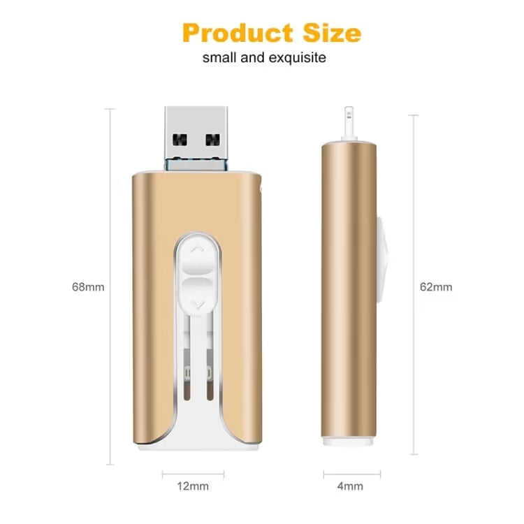 4-in-1 Smart USB Flash Drive