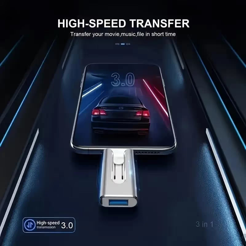 4-in-1 Smart USB Flash Drive