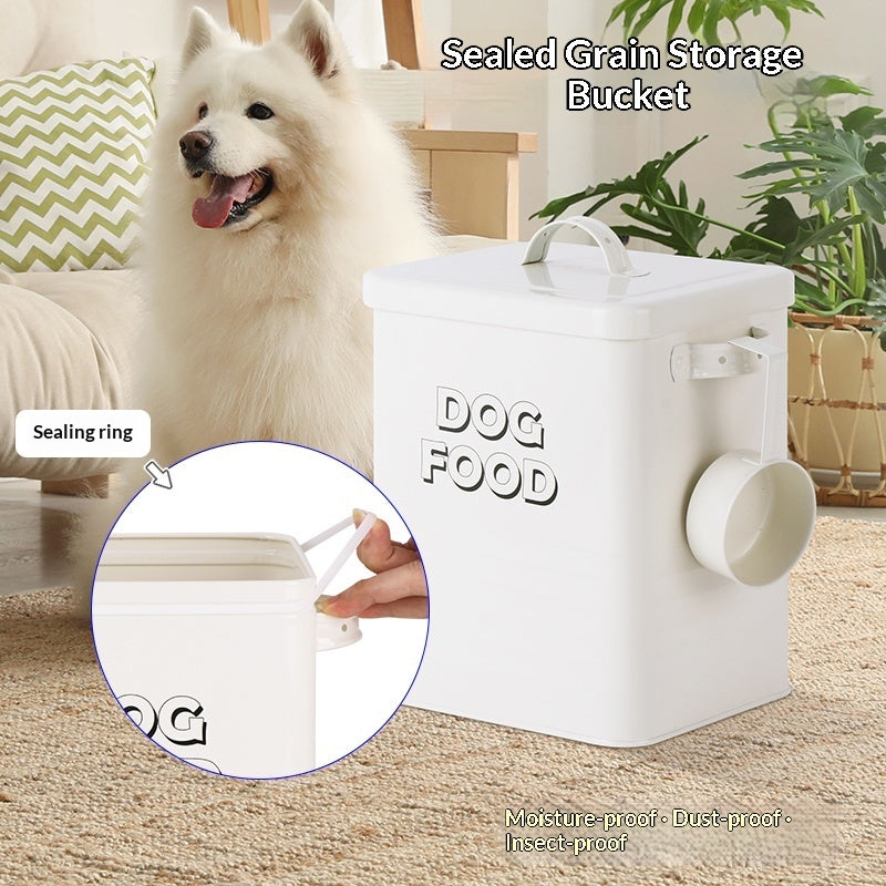 Pet Food Storage Container With Moisture-proof And Airtight Features